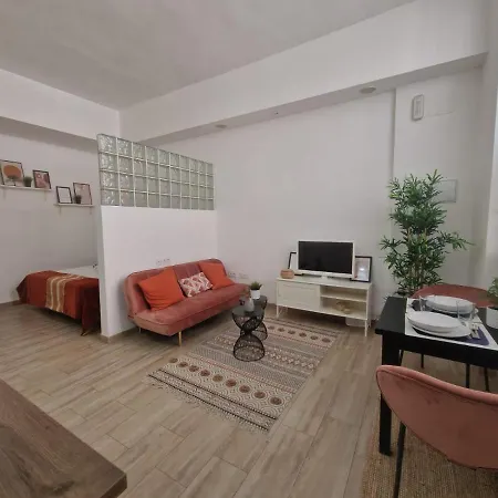 Encantador estudio en Alameda de Hércules Séville Extérieur photo